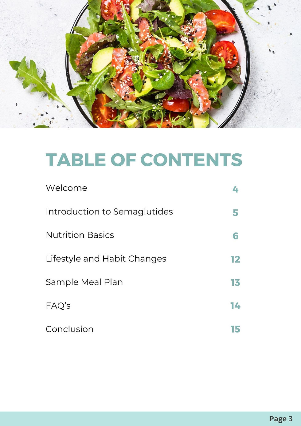 Semaglutide Meal Plan PDF